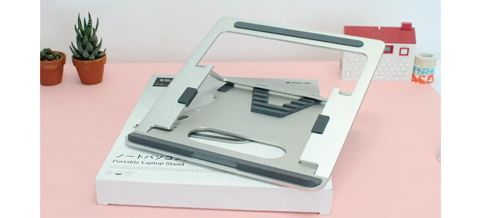 Giá Đỡ Laptop NPS10SV KING JIM Gọn Nhẹ Tiện Lợi